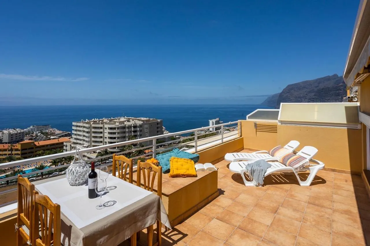 Eva Ocean & Cliff Luxury Los Gigantes Apartment Puerto de Santiago  Spain